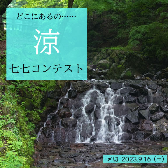 どこにあるの…涼七七コンテスト